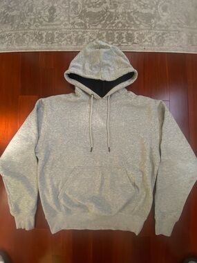 Champion Men's Heather Gray Pullover Hoodie